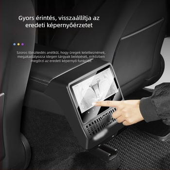 ABS hátsó légkimeneti védőfedél Tesla Model Y/Model 3-hoz, snap-on illesztés, modell Tsl2062