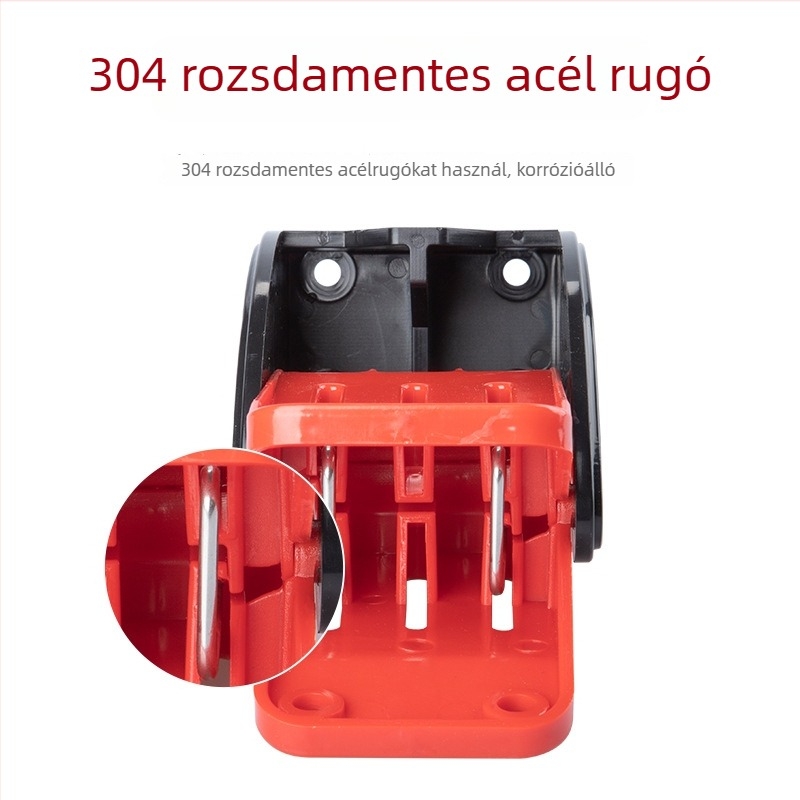 Autópadló tisztító klipsz — állítható cápa-fog dizájn, műszaki műanyagból és rozsdamentes acélból, súly 0,92