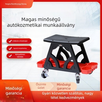 Fényezett műanyag szék autóápoláshoz, testreszabható feldolgozás