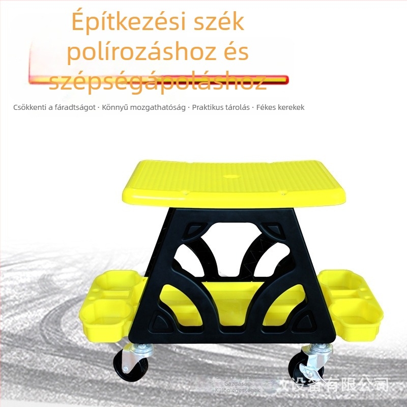 Fényezett műanyag szék autóápoláshoz, testreszabható feldolgozás