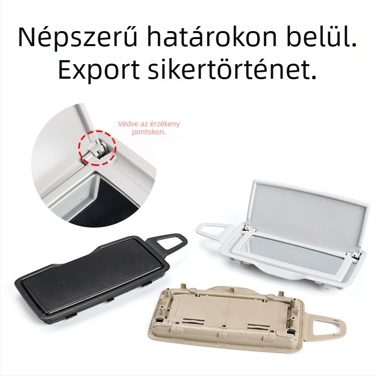 OUKACHI Sun Visor Vanity Mirror Cover Mercedes ML/GL/GLE/GLS (W166/W292) Előre