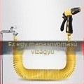 Magasnyomású autómosó vízpisztoly teleszkópos boosterrel, rugós tömlővel és fej mérnöki műanyagból — Víznyomás 4