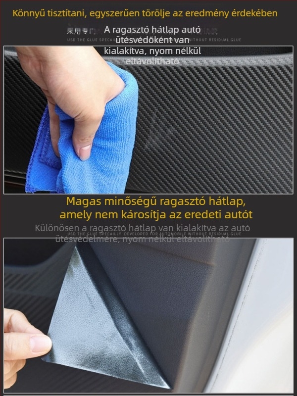 Mazda CX-30 ajtóvédő film – PVC fólia, belső matrica, ANTOO, nyomtatott logó, testreszabható