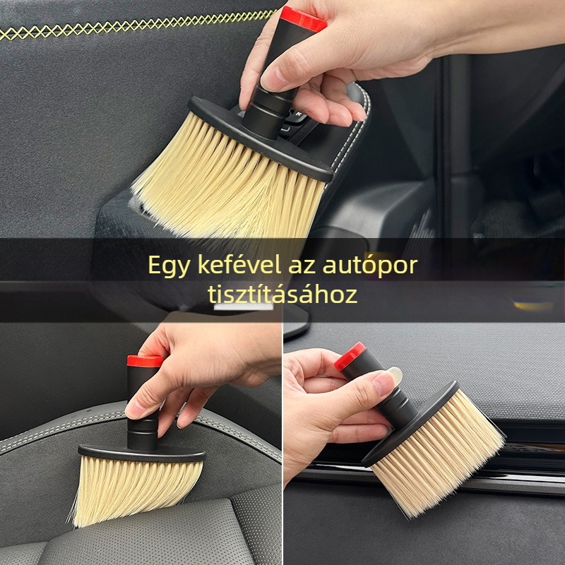 Autó belső tisztító sörtéje a légkivezetőkhöz – ABS anyag, Flash márka, autómosó eszköz