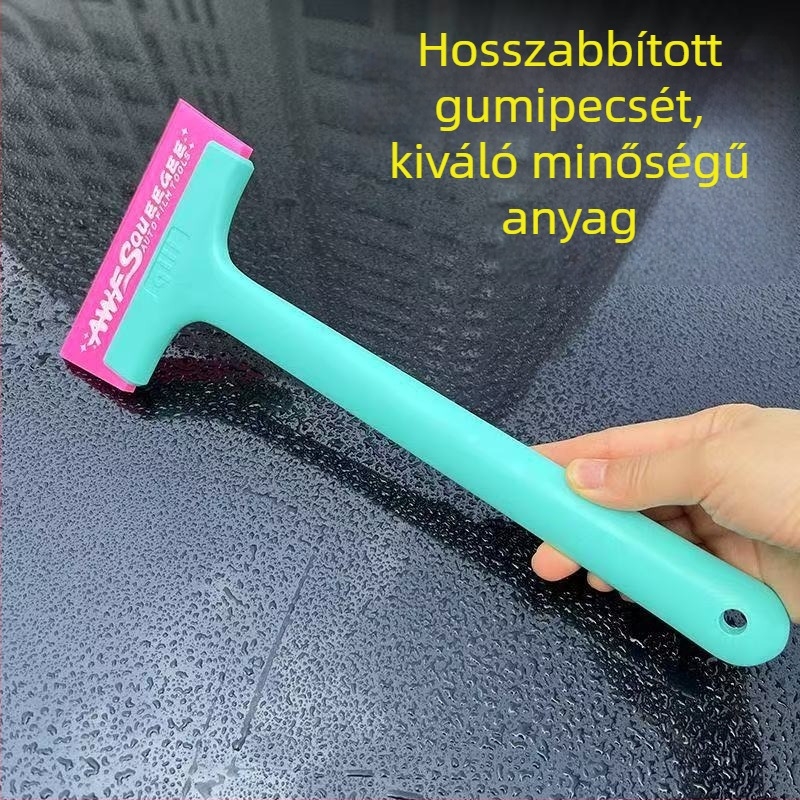 Autóhoz való szilikon kaparó üveg tisztításához és fóliázáshoz, anyag: lágy ragasztó, testreszabás elérhető