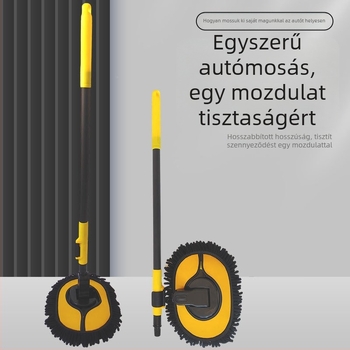 Xinyi autómosó kefé korallgyapjúval, kinyújtható, két részes