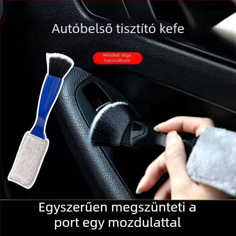 Bao Zongguan Coral Fleece Tisztító Ecset A1306 – Autómosó ecset por eltávolítására a klíma ventillátorainak nyílásaiból, puha szőr, testreszabható feldolgozás