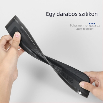 Integrált szilikon autómosó törlő, egyrészes dizájn, lágy szilikon, véd a fényezésnek, CHISHAN