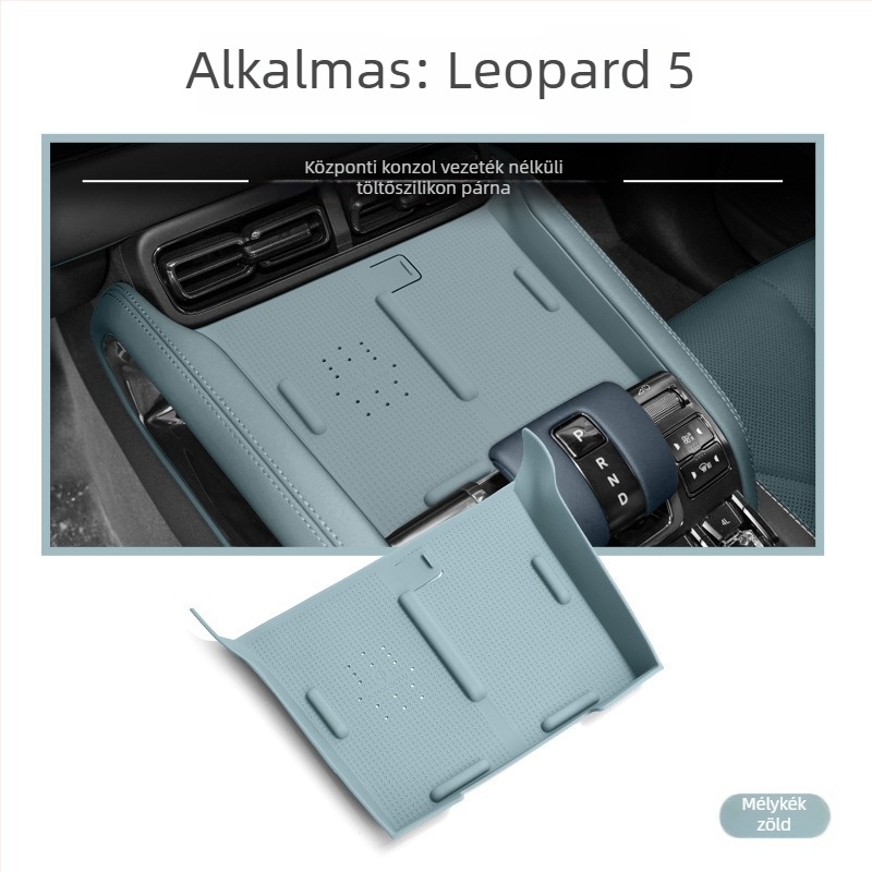 JBCC szilikon vezeték nélküli töltő csúszásmentes központi konzol párna 2023–2025 modellekhez