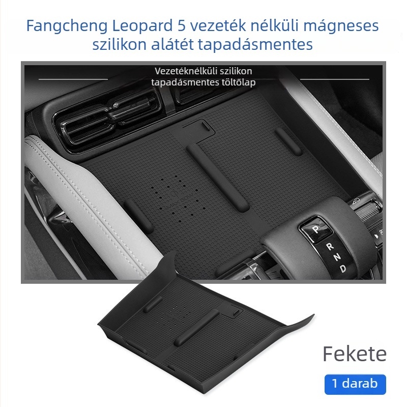 JBCC szilikon vezeték nélküli töltő csúszásmentes központi konzol párna 2023–2025 modellekhez