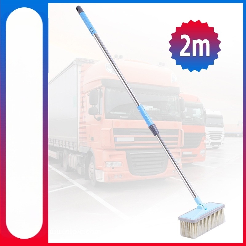 Langconi autómosó mop, imitált disznó szőrszálakkal