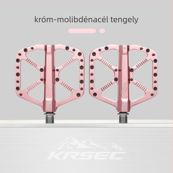 Krsec BP-03 Hegyi Kerékpár Pedáljai – alumínium ötvözetből, három csapágy, csúszásmentes, kompatibil MTB-vel, országúti és terepkerékpárokkal