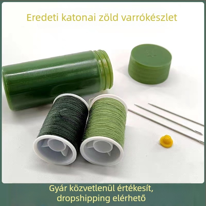 Varró készlet – Kézzel készített varrótároló, hordozható otthoni használatra és kültéri hímzéshez
