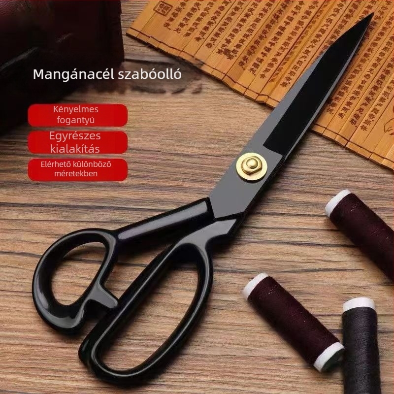 Varróolló szövet vágásához, kézi működtetés, Xinye márka, alkalmas professzionális ruházathoz és otthoni varráshoz