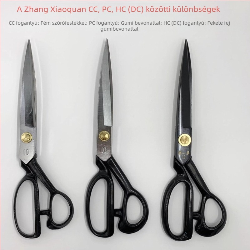 Zhang Xiaoquan CC-10 szabóolló mangánacélból — varrásra és anyagvágáshoz