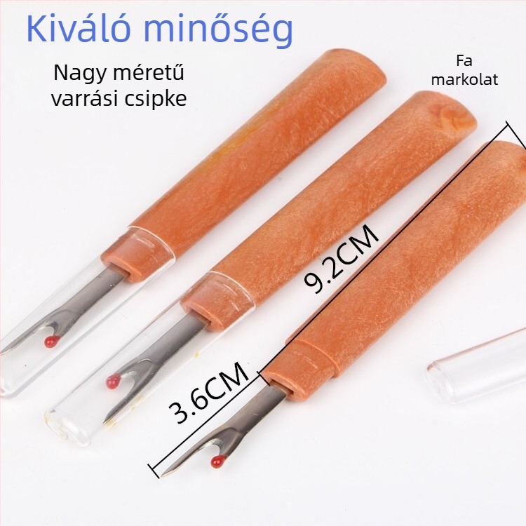 Hordozható zsebméretű száleltávolító, műanyagból, 50 darabos csomag