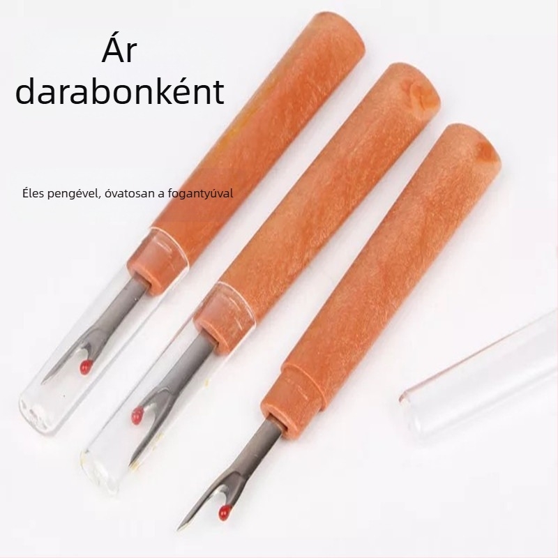 Hordozható zsebméretű száleltávolító, műanyagból, 50 darabos csomag