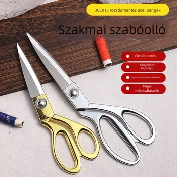 Youzhixuan aranyozott szabóolló — professzionális varró- és ruhavágó olló, bőr vágására