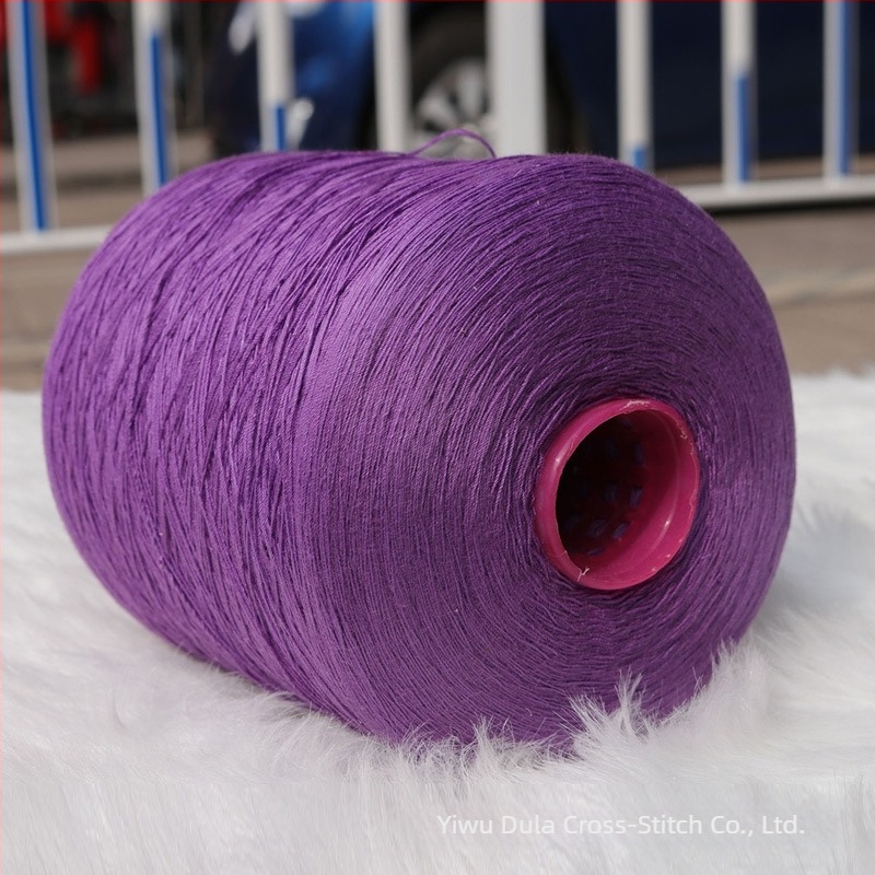 Hat szálú hímzőfonal keresztszemes hímzéshez, DIY kézműves fonal