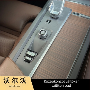 Volvo XC60/S60/V60 középkonzol szilikon védőpárna és gomb matricák