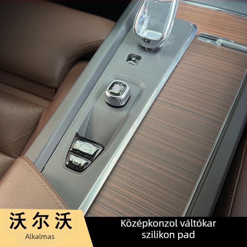 Volvo XC60/S60/V60 középkonzol szilikon védőpárna és gomb matricák