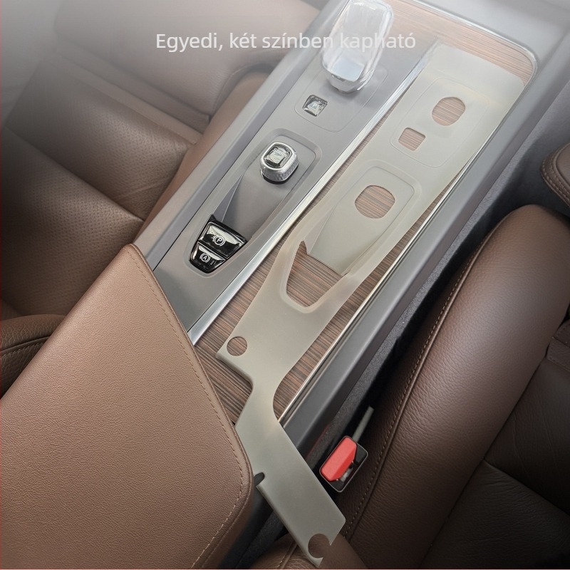 Volvo XC60/S60/V60 középkonzol szilikon védőpárna és gomb matricák