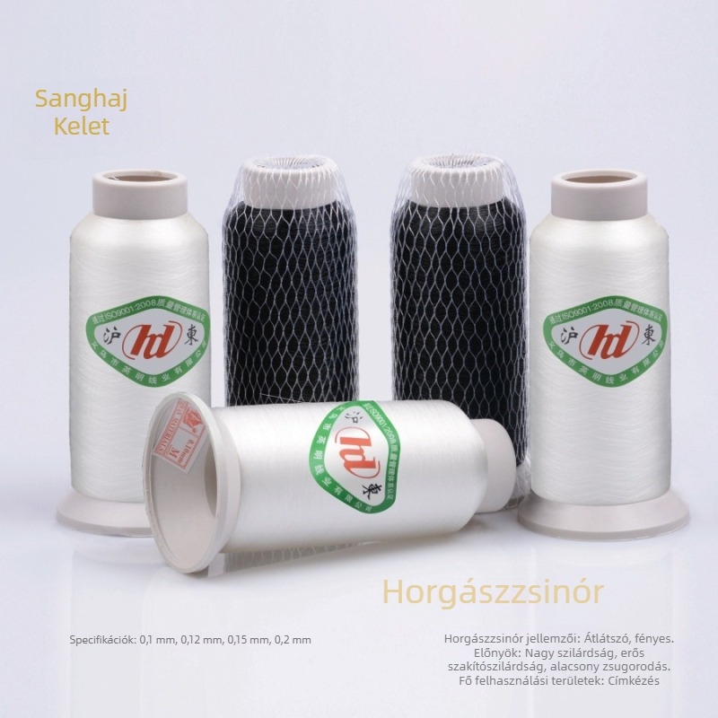 Hudong márkájú Fishwire kalibrációs vonal hímzőfonal, 100 g, 0.1 0.12 0.15 0.2 0.25