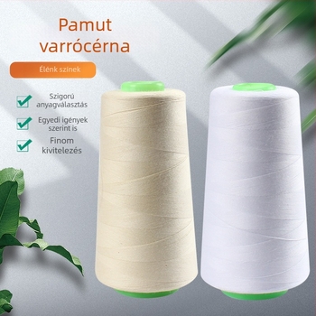 40s/2 100% pamut varrófonal ruházathoz, nagysebességű varráshoz