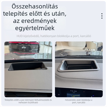 NIO ET5/ET5T Head-Up Display védőburkolat belső műszerfal HUD-hoz