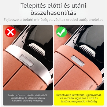 Mercedes-Benz GLC (2023–2026) kartámlakapcsoló védőfólia és C‑Class középkonzol-fólia