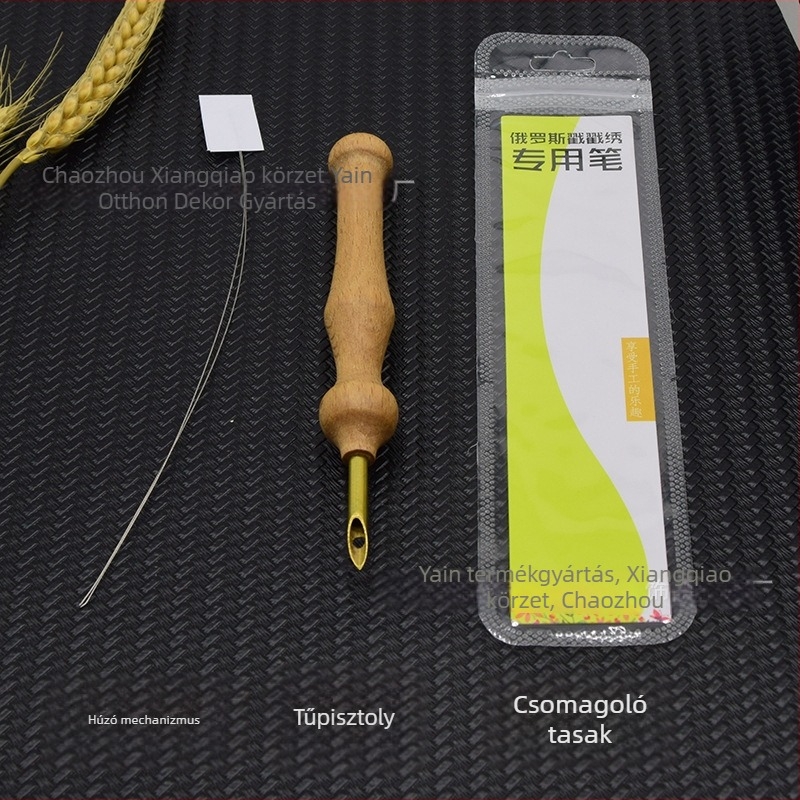 Hímzőtű készlet, 150 db, összsúly 25 g, Guangdong származás, Új kínai stílus.