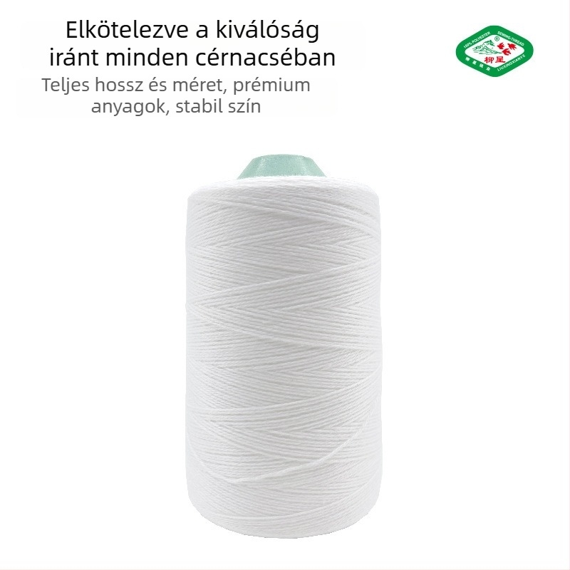 Zsinór a szövött táska lezárásához, poliészter, 3/6/8 szál, gépi záráshoz