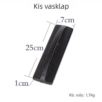 Öntöttvas ruhaprés blokk a szövetek igazításához a vágóasztalon — Varrógép-kiegészítő, egyszerű stílus, 2,2 kg