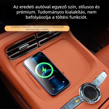 Geely Galaxy M9 belső szilikon védőpad – központi konzol, mágneses rögzítés, belső ajtópanellel kompatibilis, modell 6523