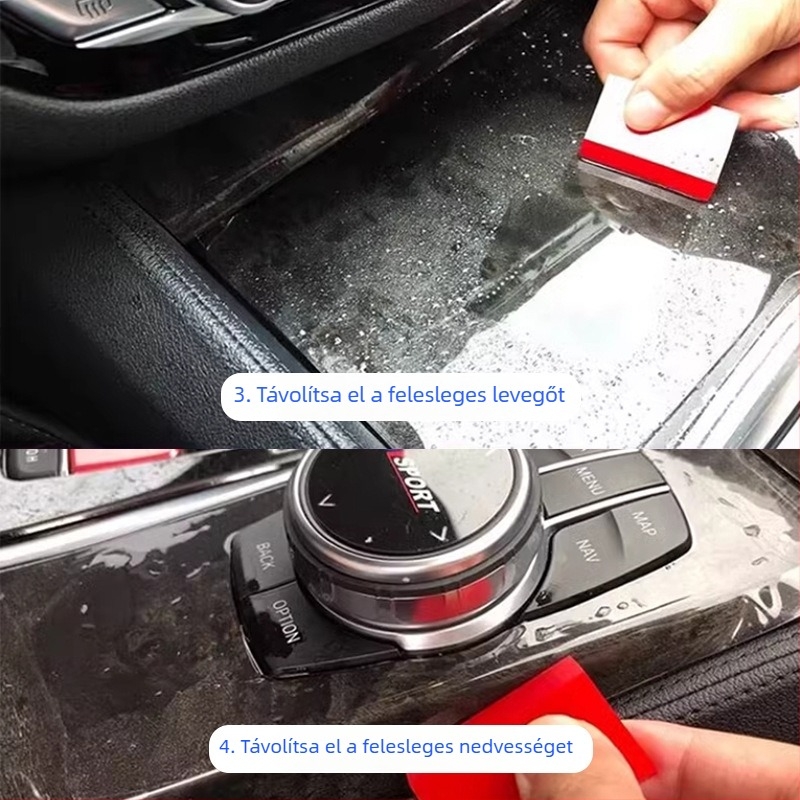 TPU belső védőfilm Mazda 3 Axela 2019-2024 – átlátszó, szennyeződés és karcolás elleni védelem
