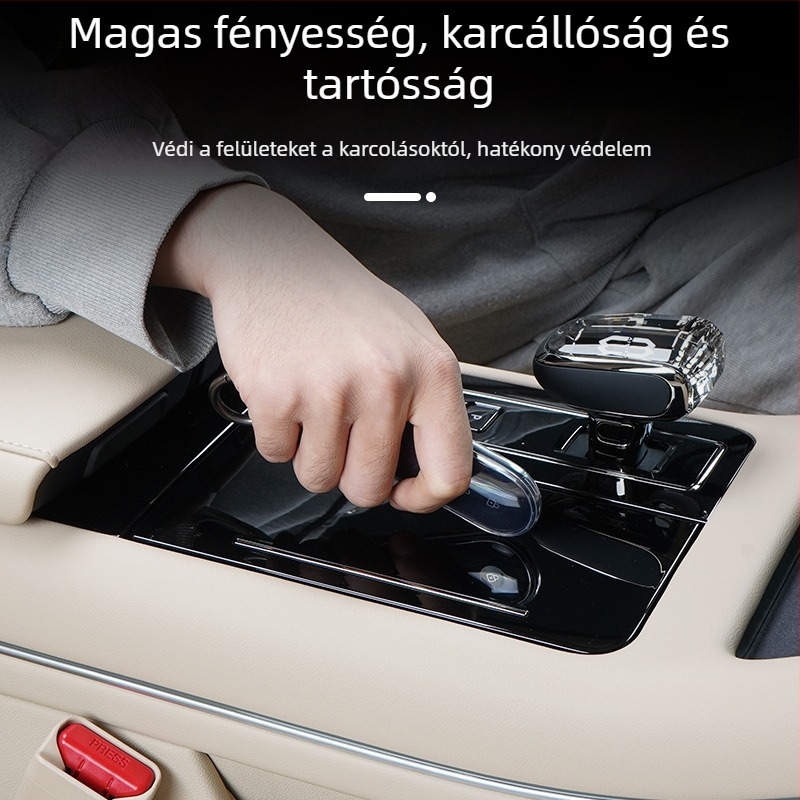 TPU belső védőfilm Wenjie M7-hez – központi konzol, váltókar, navigáció és műszerfal kijelző (24 modellel kompatibilis)