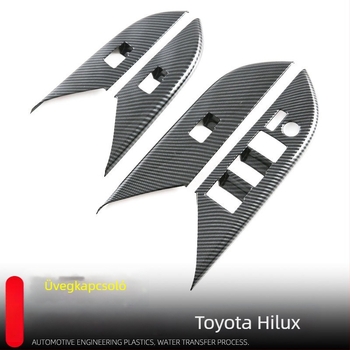 Ablakemelő kapcsoló dekorpanel (ABS, monoblokk formázás) Toyota Hilux REVO