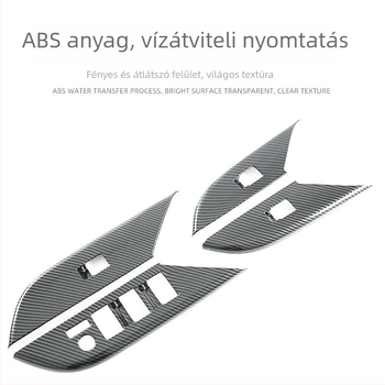 Ablakemelő kapcsoló dekorpanel (ABS, monoblokk formázás) Toyota Hilux REVO