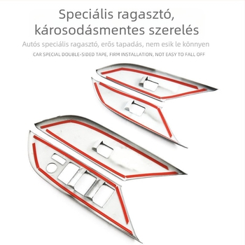Ablakemelő kapcsoló dekorpanel (ABS, monoblokk formázás) Toyota Hilux REVO
