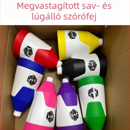 Új autómosó habspray üveg sav- és lúgálló fúvóka a belső tisztításhoz