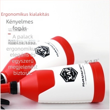 Új autómosó habspray üveg sav- és lúgálló fúvóka a belső tisztításhoz