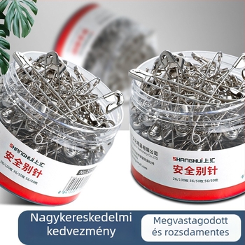 Biztonsági tű ruhához – fém, tubusos csomagolás, modell Más, termékszám 1050, márka Shanghai