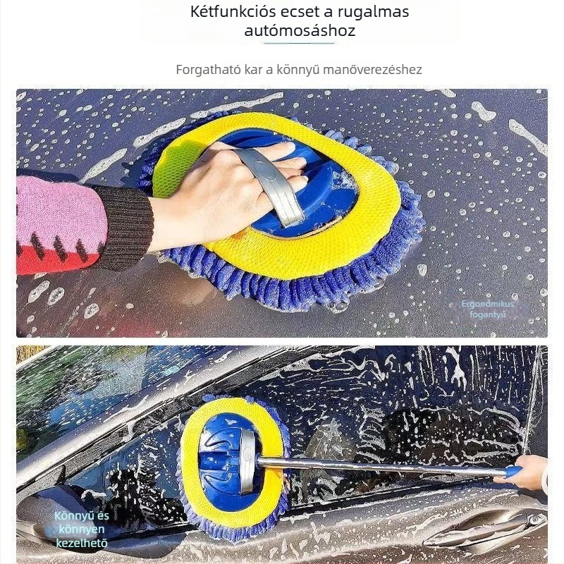 Jialin rozsdamentes acél autómosó kefe - termék kód 001