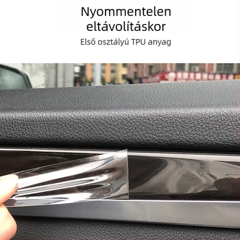 Mazda 3 Angksera 2024 központi kijelző TPU képernyővédő fólia — egyrészes kivitel, karcolásálló, ujjlenyomat-mentes, hőmérséklet-tűrő
