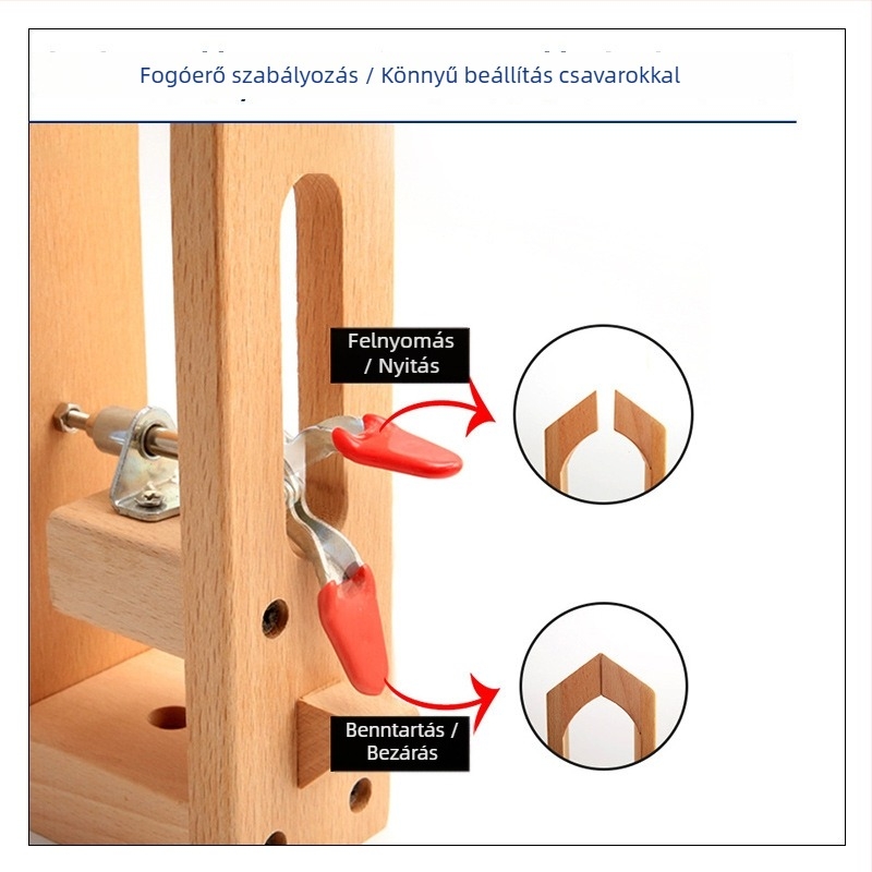 DIY bőr kézi varráshoz fa klipsz kerettel – Varrógép tartozék, Ball Pass, 356–810 g