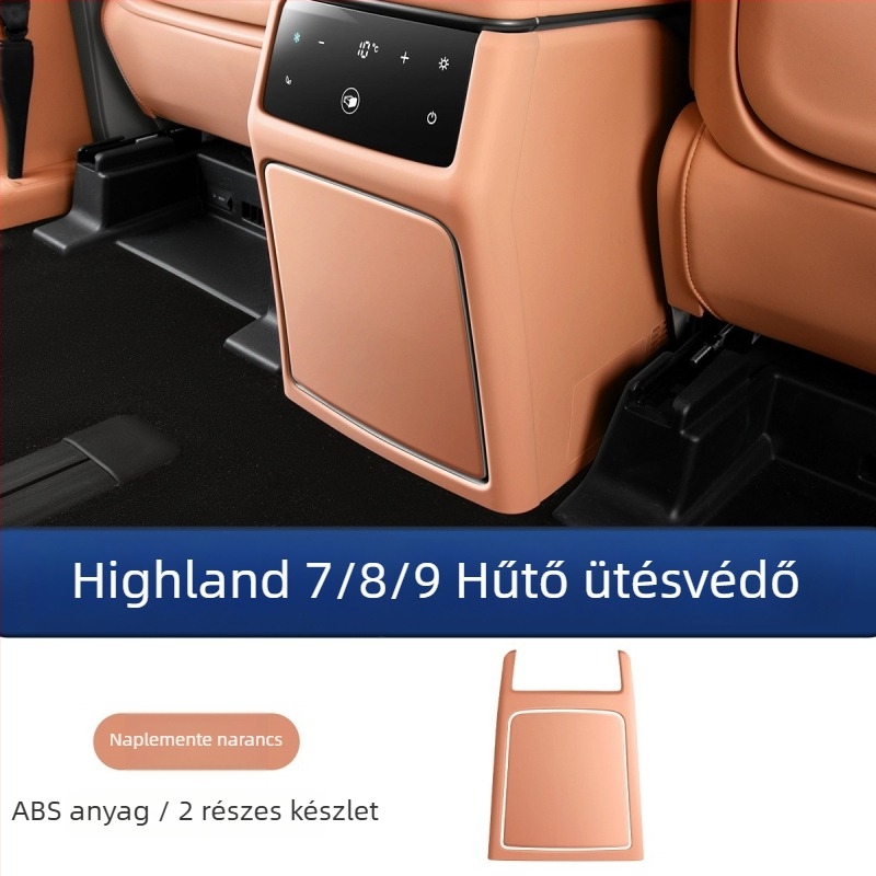 Yawei Alpine 7/8/9 belső panelkészlet - lábvédő panel és karcolás elleni matrica