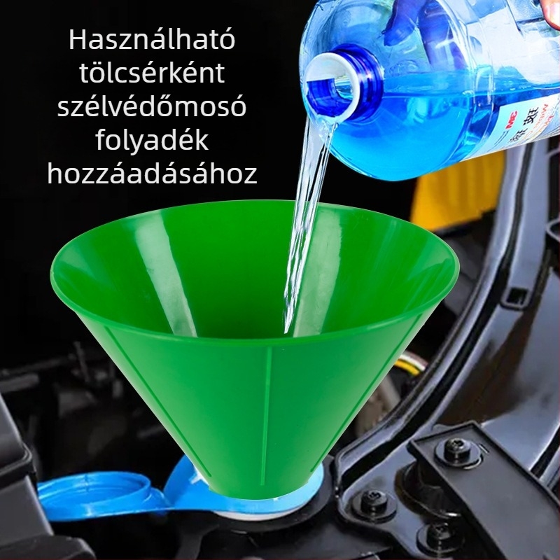 ABS autóhólapát ablaktakarító kefével és jégkaparóval