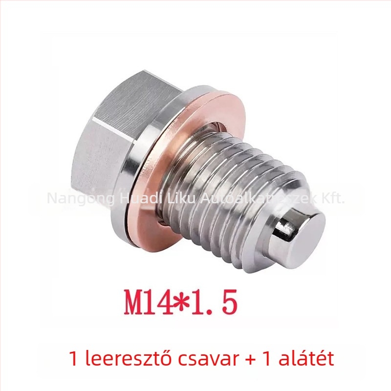 Mágneses olajleeresztő csavar Toyota, Honda, Ford, Hyundai, Mazda és Nissan modellekhez – 45# acél