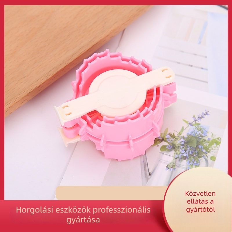 Szív alakú pom-pom készítő gyapjúgolyókhoz, könnyen használható eszköz