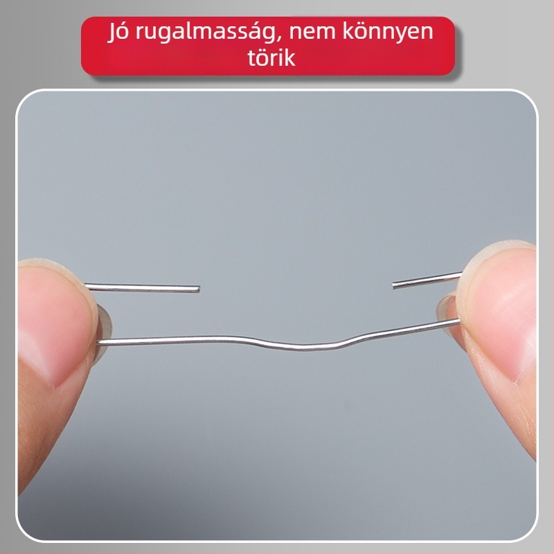 Barrel dokumentumkapocs – rozsdamentes acélból, U-formájú dokumentumkapocs irodai használatra (Márka: Learn happily, Modell: Barrel)